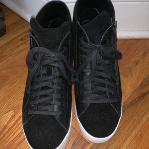 High top fashion sneakers